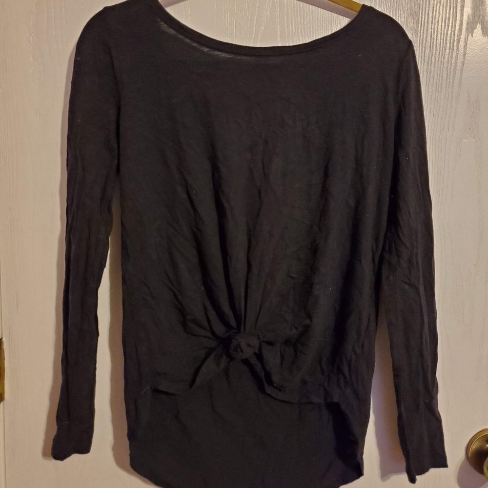 Hollister Long Sleeve Strappy Back